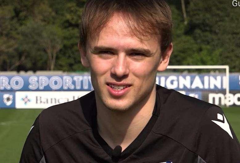 Samp, riecco Damsgaard: "E' stata dura, ma ora sono guarito. Bello essere tornato"
