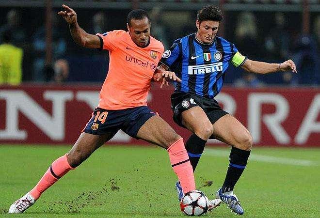 Zanetti dice stop: anche Thierry Henry omaggia Pupi