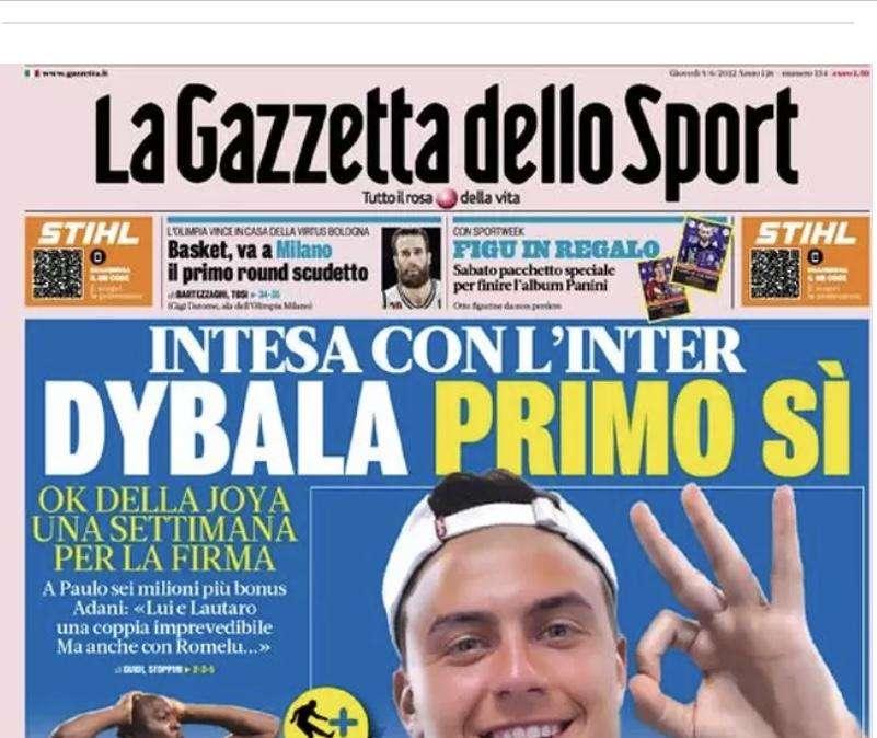 Prima GdS - Dybala, primo sì. Una settimana per la firma 