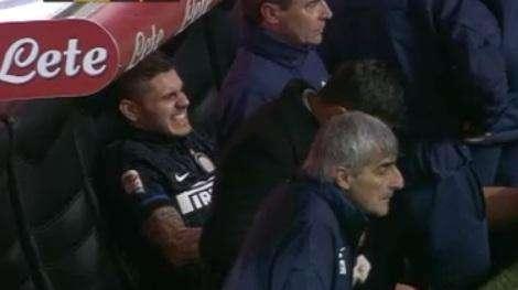 Problemi alla caviglia sinistra per Icardi. E Di Natale...