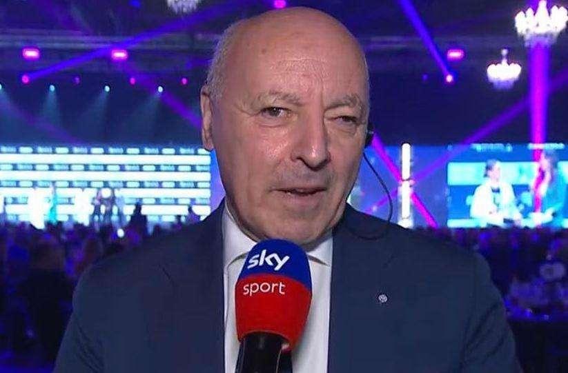 Marotta a Sky: "Suning va ringraziata, sta onorando gli impegni. Un regalo da Pallone d'Oro? Utopia per l'Inter"