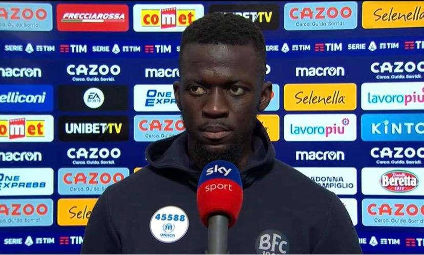 Bologna, Barrow a Sky: "Chiudere i quinti dell'Inter e le linee di passaggio agli attaccanti"