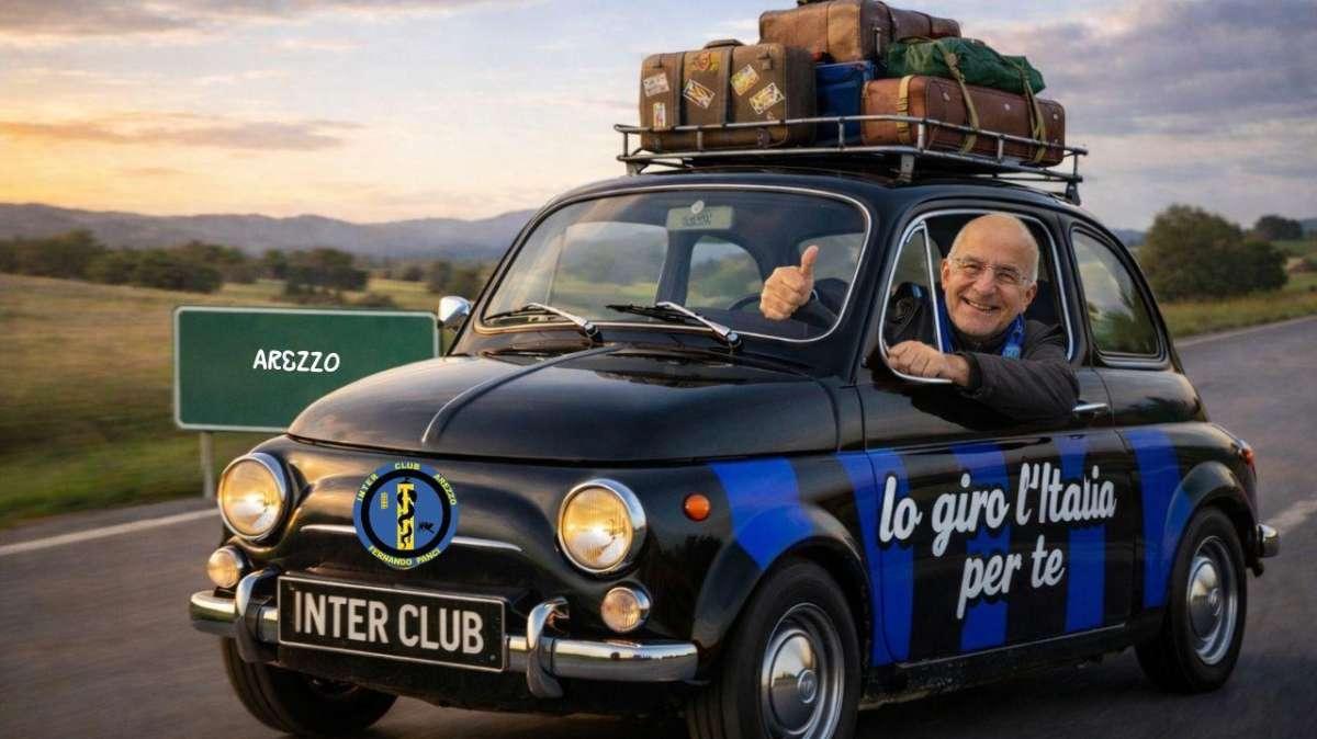 PASSIONE, AMORE e SOLIDARIETÀ: i 37 ANNI dell'INTER CLUB AREZZO. L'omaggio a BECCALOSSI