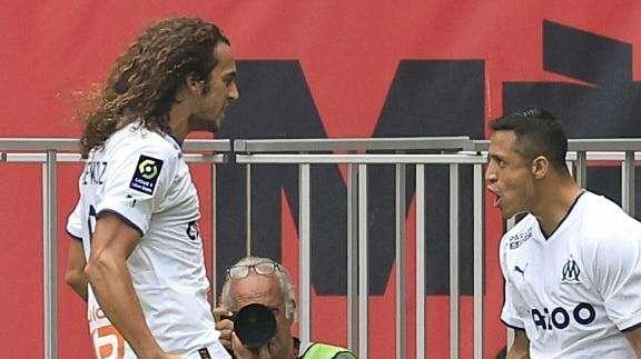 Sanchez scatenato: apre e chiude i conti contro il Nizza, l'Olympique Marsiglia sbanca 3-0 l'Allianz Riviera