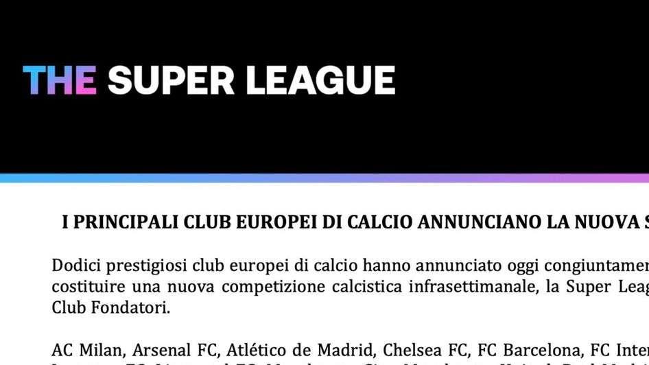 Superlega, in arrivo altri tre fondatori: Bayern, Lipsia e Porto verso l'ok