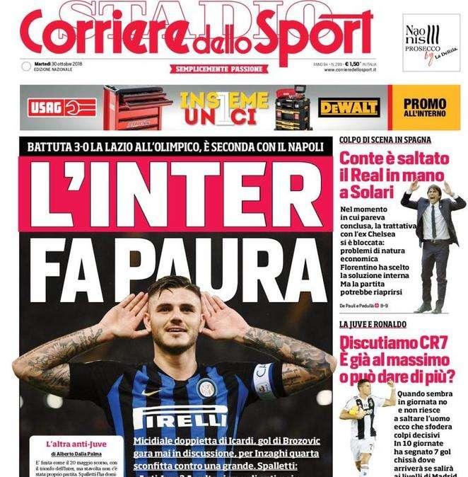 Prima CdS - L'Inter fa paura