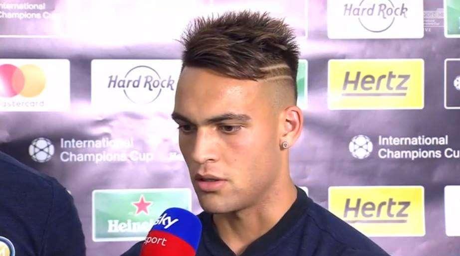 Lautaro: "All'Inter tutto mi aiuta. Il ruolo di trequartista? Già fatto"