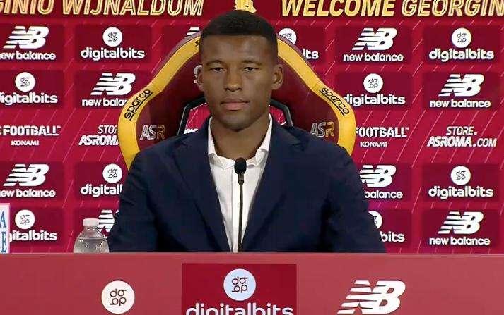Wijnaldum svela: "Ho scelto la Roma anche su consiglio di Hakimi"