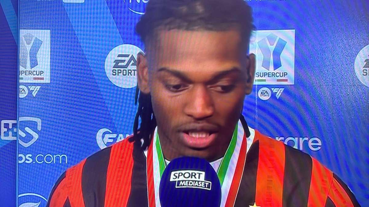 Milan, Leao a SM: "Conceição ci ha dato voglia ed energia. Se c'è quello, c'è tutto e oggi ci tenevo a giocare"