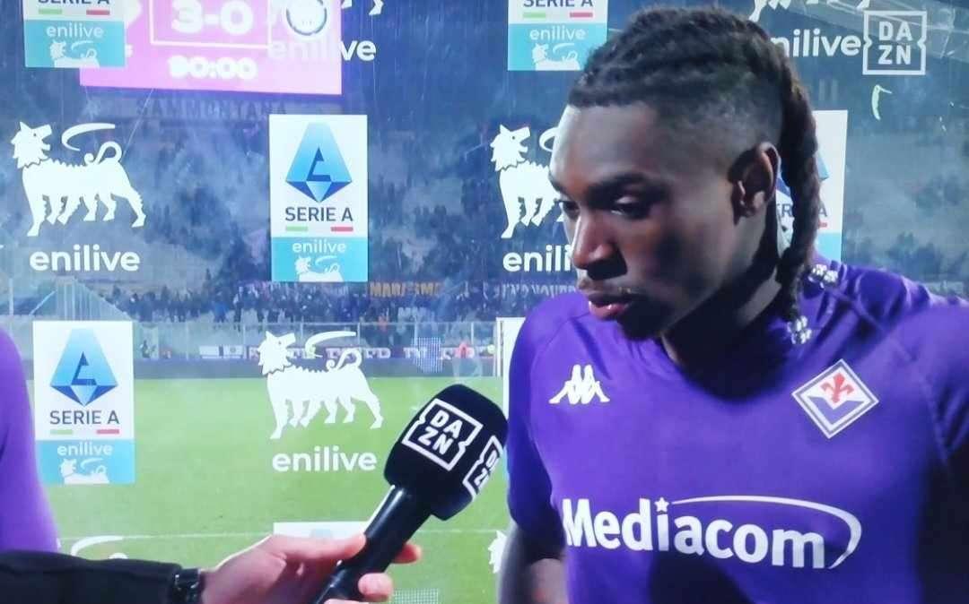 Fiorentina, Kean a DAZN: "L'abbiamo preparata bene. Voglio riportare la squadra dove merita di stare"
