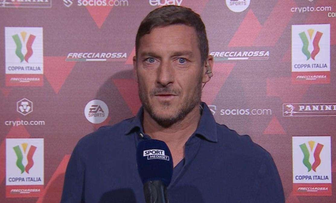 Totti: "Juve-Inter finale importante, spero ci siano tanti gol. Dybala? Un top, stasera non penserà al futuro"