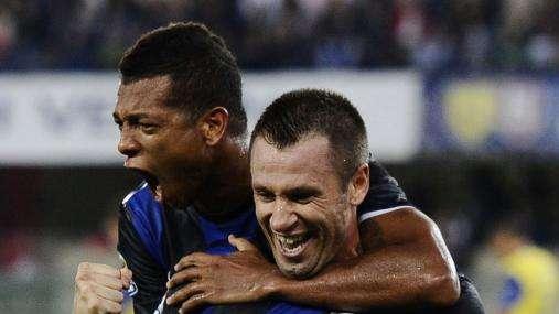 Chievo-Inter: super Cassano nell'Inter da (s)trasferta