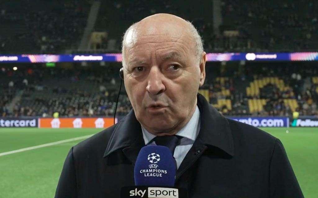 Marotta a Sky: "Sintetico insidioso, giusto il turnover. Nuovo stadio? Oaktree lo ritiene un asset strategico