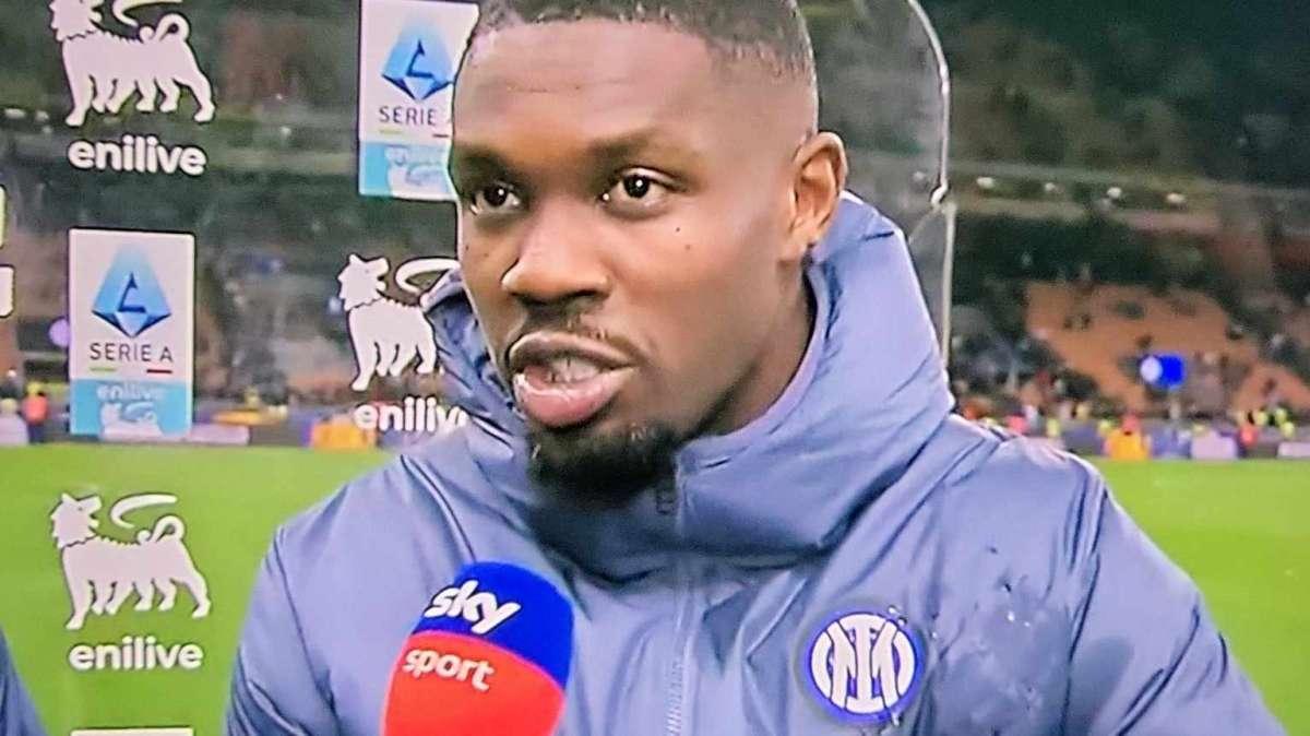 Thuram è il Player Of The Match: "I tre gol? L'importante è che vinca l'Inter, non la classifica cannonieri"