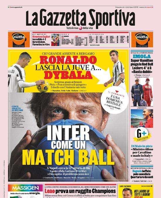 Prima GdS - Inter, come un match ball. Caccia alla 12esima vittoria di fila
