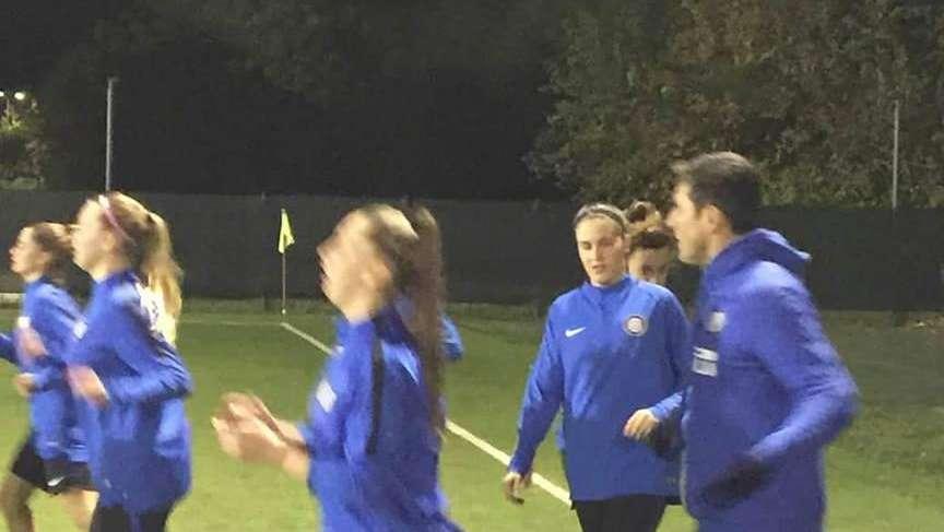 Le ragazze nerazzurre oggi in campo col Como 2000