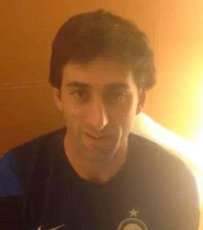 E intanto Diego Milito ringrazia la tifosa Valentina