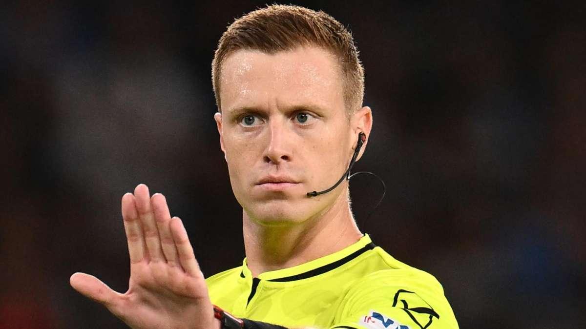 Bologna-Inter, arbitra Kevin Bonacina. Al VAR Pezzuto-Baroni