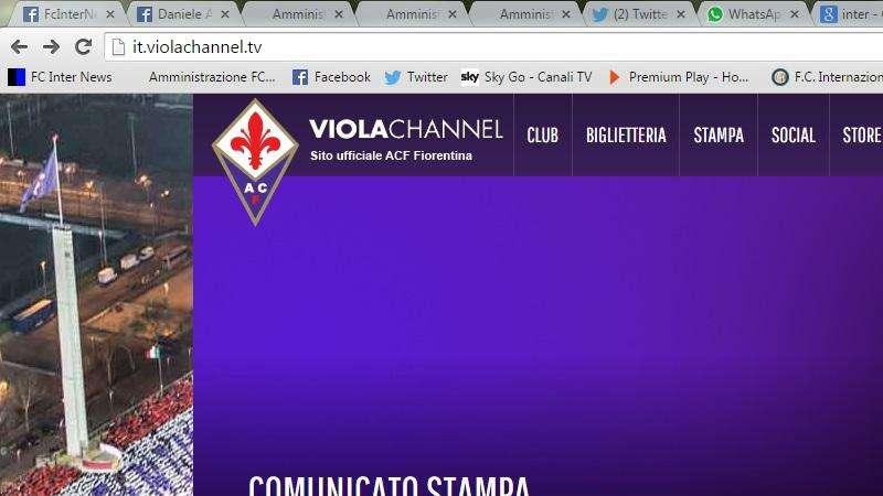 Panerai, la Fiorentina si dissocia: ecco il comunicato