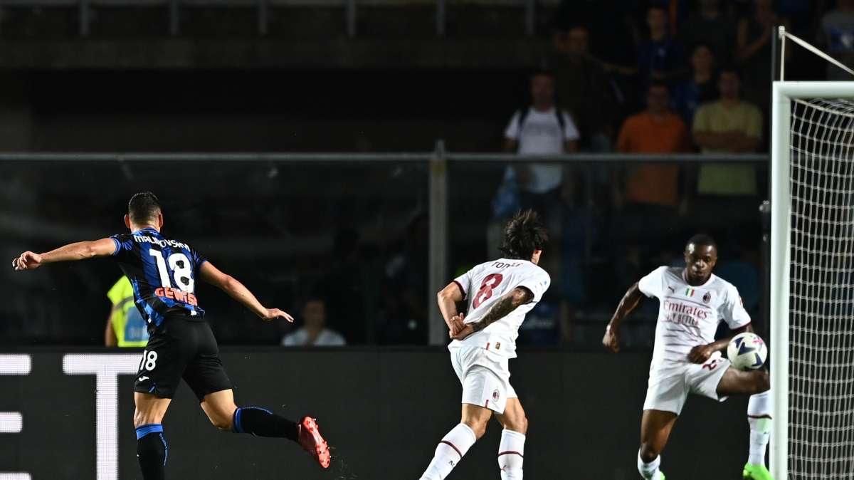 Serie A, l'Atalanta blocca il Milan sull'1-1. Pareggio anche tra Bologna e Verona