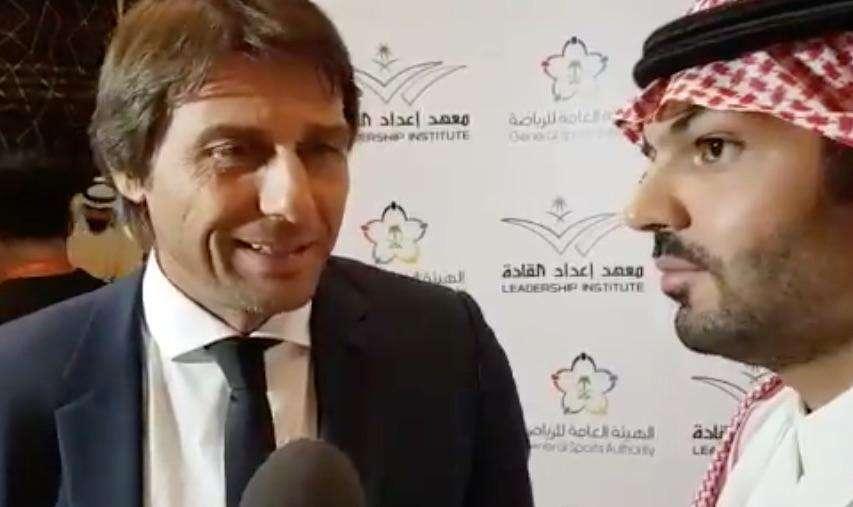 Conte: "Allenare in Arabia Saudita in futuro? Mai dire mai, potrebbe essere affascinante"