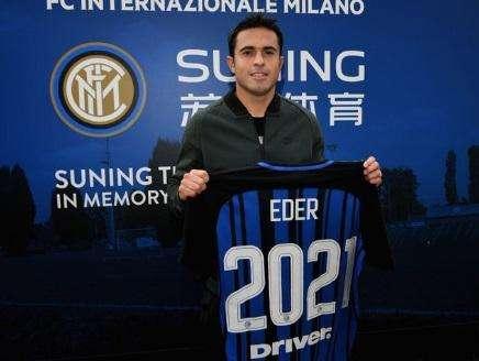Eder: "Felice e orgoglioso di aver prolungato il mio contratto con l'Inter"