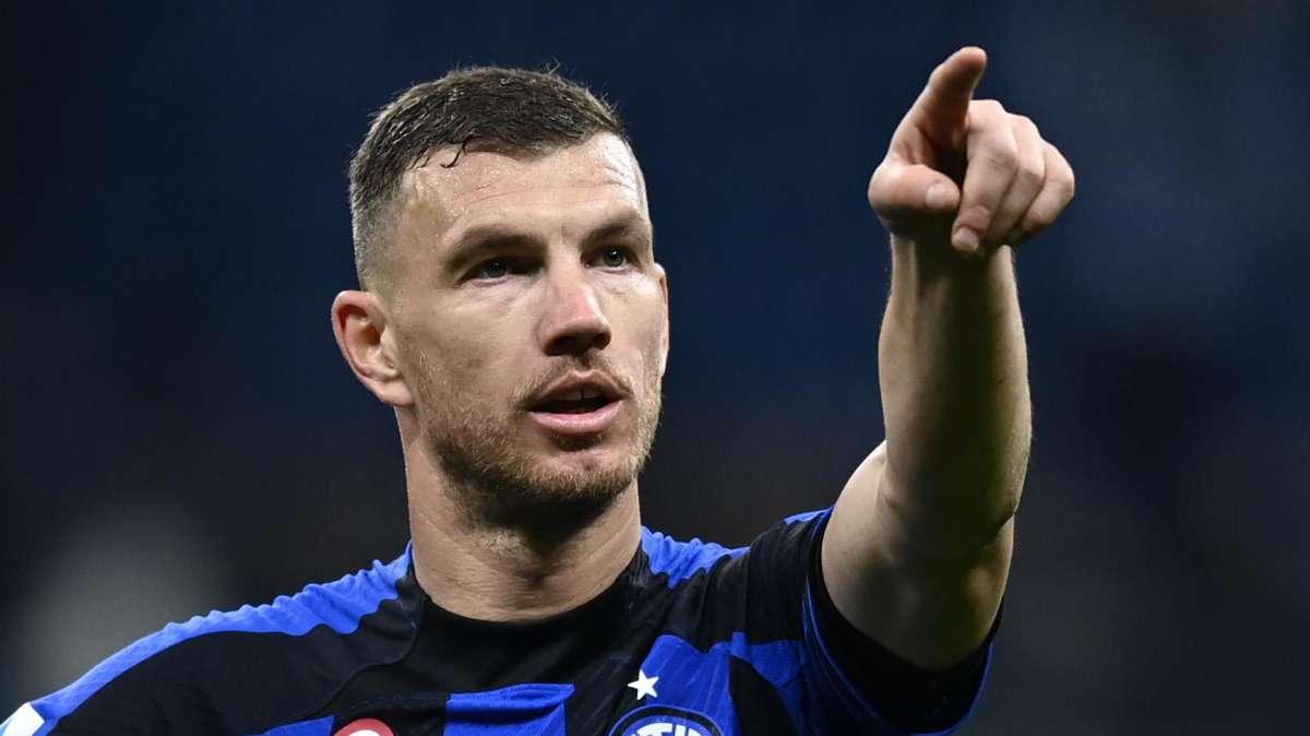 Torino-Inter, domani potrebbe arrivare la 100esima presenza di Dzeko in nerazzurro