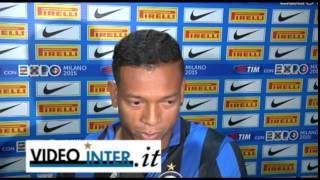 VIDEO - Guarin: "Dobbiamo tornare a giocare per vincere. Su Touré dico che..."