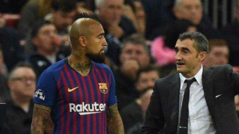 Valverde avvisa Vidal: "Lui e Cou sono stati importanti, però adesso c'è più concorrenza". Porte aperte all'Inter