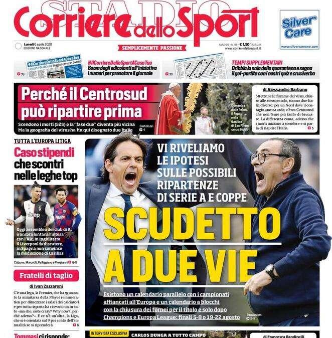 Prima CdS - Scudetto a due vie: ecco le ipotesi sulle possibili ripartenze di Serie A e Coppe