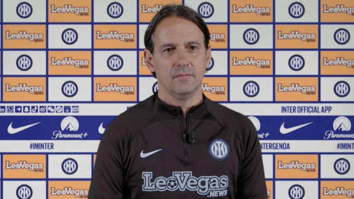 Inzaghi: "Genoa ottima squadra in condizione. Faremo delle rotazioni, ma li affronteremo con concentrazione"