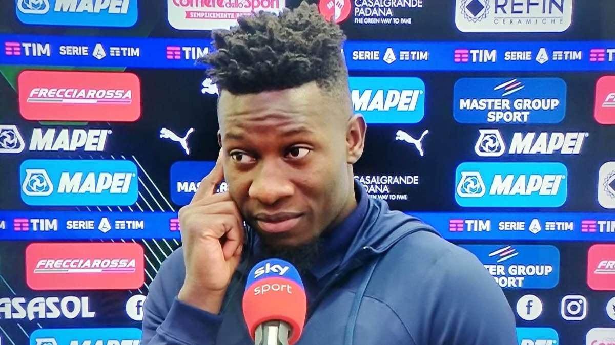 Onana a Sky: "Testa solo all'Inter, qui possiamo vincere tutto. Handanovic? Giù il cappello"
