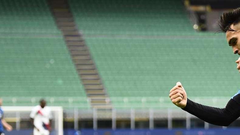 Lautaro cancella il buco di Vidal, l’Inter straborda con il Crotone. Ottavo sigillo, Sensi talismano