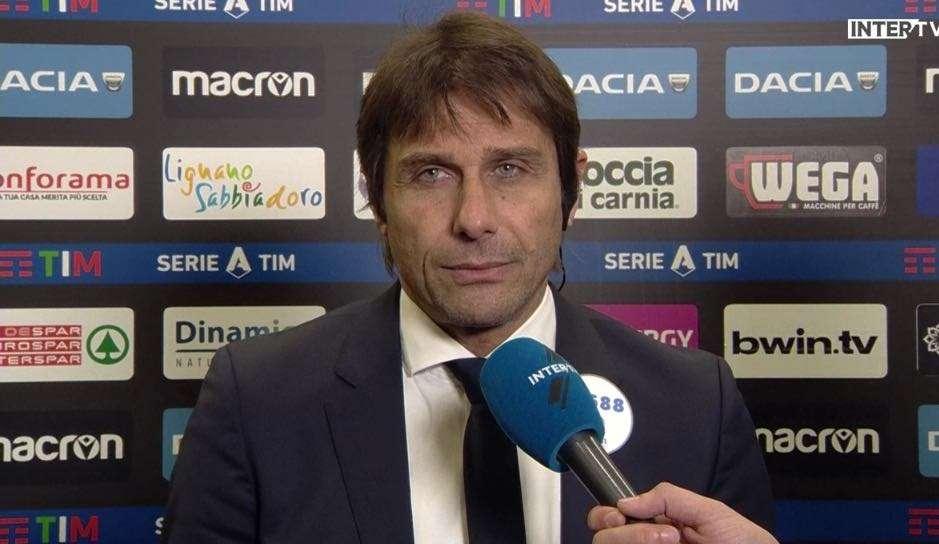 Conte a InterTV: "Moses e Young, qualità negli uno contro uno. Stiamo lavorando per il futuro, ma anche per il presente"
