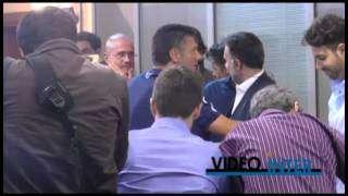 VIDEO - Incursione WM alla presentazione di Vidic