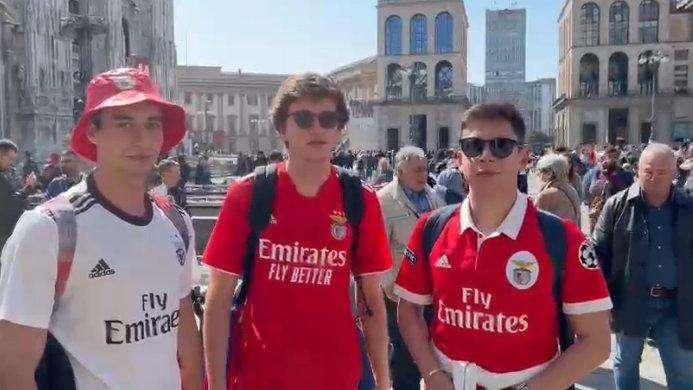VIDEO - L'ottimismo dei tifosi portoghesi in piazza Duomo
