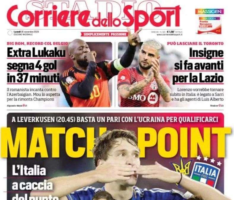Prima CdS - Match Point. A Leverkusen (20:45) basta un pari con l'Ucraina per  qualificarci