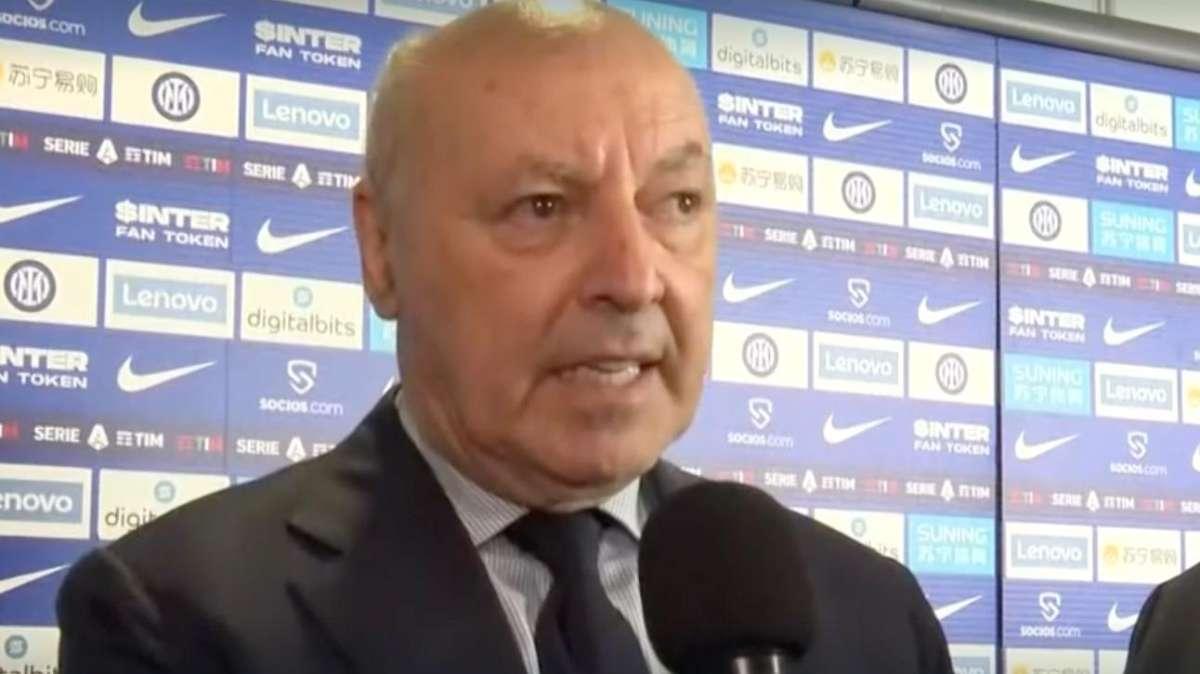 Marotta: "Inzaghi è un talento che può crescere. Siamo contenti di aver affidato l'Inter a lui: continueremo"