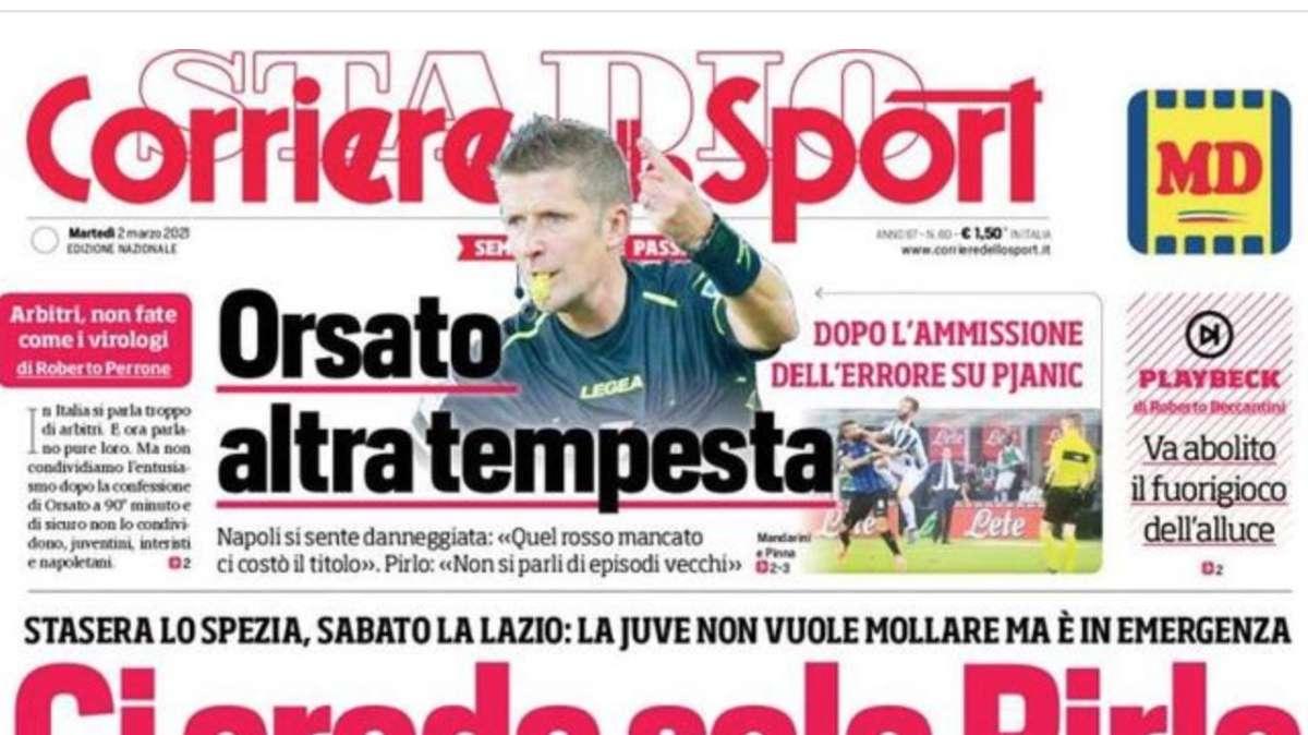 Prima CdS - Orsato, altra tempesta dopo l'ammissione dell'errore su Pjanic 