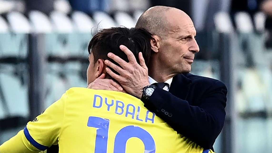 Allegri: "Dybala torni se stesso. Ha ancora tanto da dare, gioca divinamente"