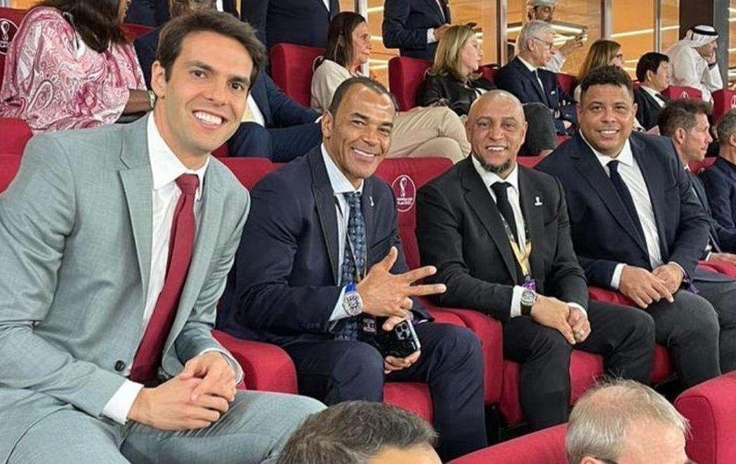 Ronaldo si gode il Brasile in buona compagnia: "Niente è come guardare la nostra Nazionale"