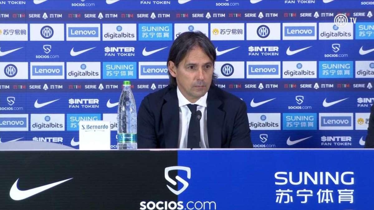 Inzaghi in conferenza: "Bella partita in uno stadio che ci ha trascinato. Barella? Ha avuto dei capogiri"
