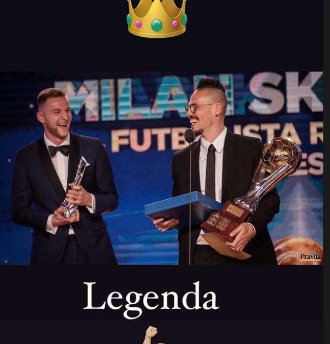 Slovacchia, Hamsik annuncia il ritiro. Il messaggio di Skriniar: "Leggenda"