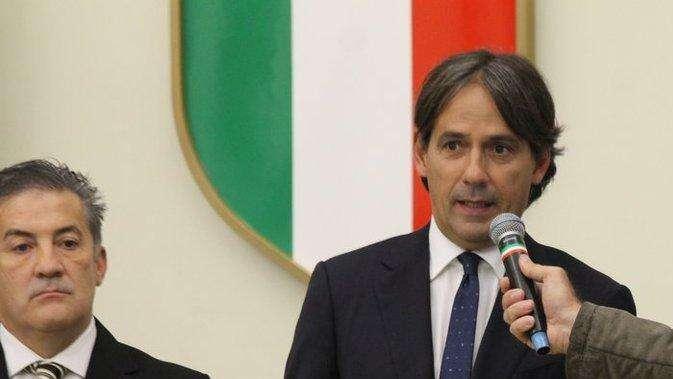 Inzaghi riceve il 'Premio Scopigno': "Lo condivido con lo staff, i giocatori e l'Inter che mi ha permesso di vincerlo"