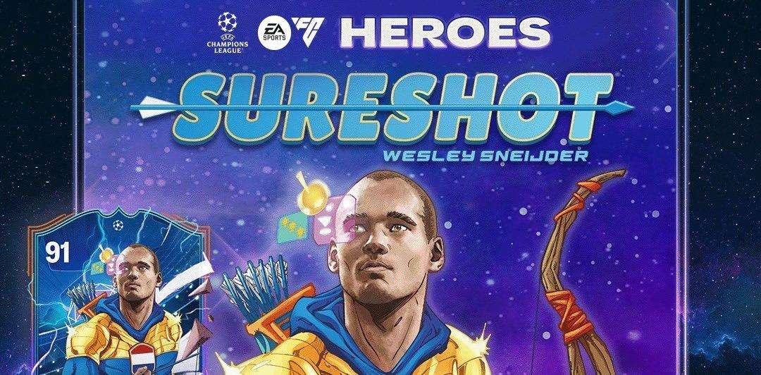 EA Sports FC 24, svelati 5 nuovi Eroi: tra loro l'ex Inter Sneijder. Svelata la carta