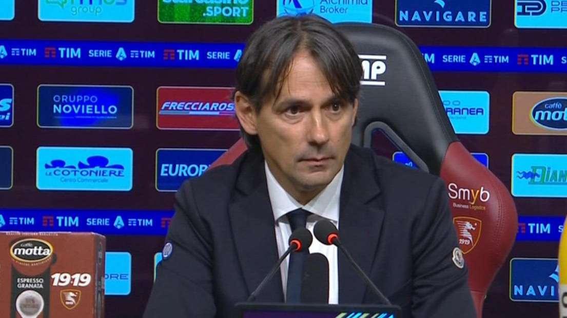 Inzaghi in conferenza: "Se andremo in Champions? Sì, ne sono convinto. Non ho visto egoismo in campo"