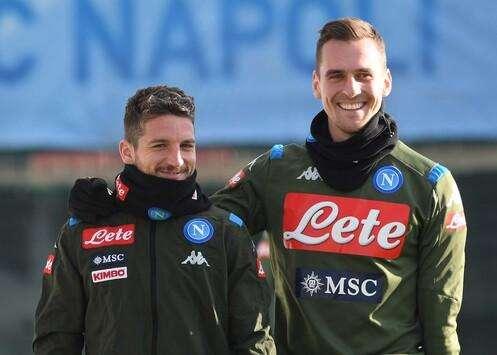 Qui Napoli - Ultimo allenamento del 2019 per gli azzurri di Gattuso. Ritrovati parzialmente Luperto e Mertens