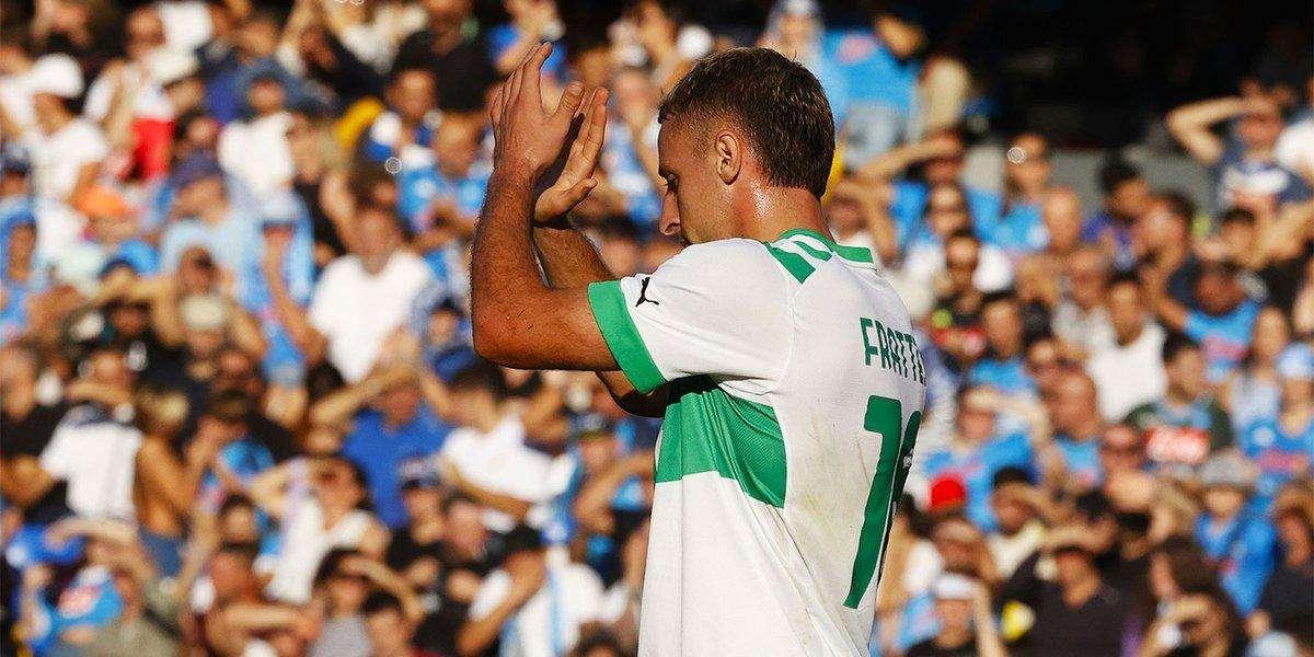 Il Sassuolo saluta Frattesi: "Combattivo e travolgente. Ti meriti un futuro luminoso"