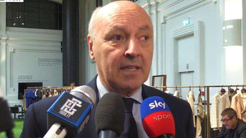 Marotta: "Scudetto? C'è ottimismo e voglia di esplodere. Dimarco capitano quando Lautaro va... in pensione"