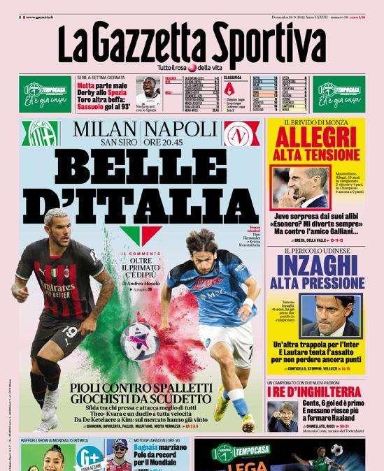 Prima GdS - Inzaghi, alta pressione. Un’altra trappola per l’Inter